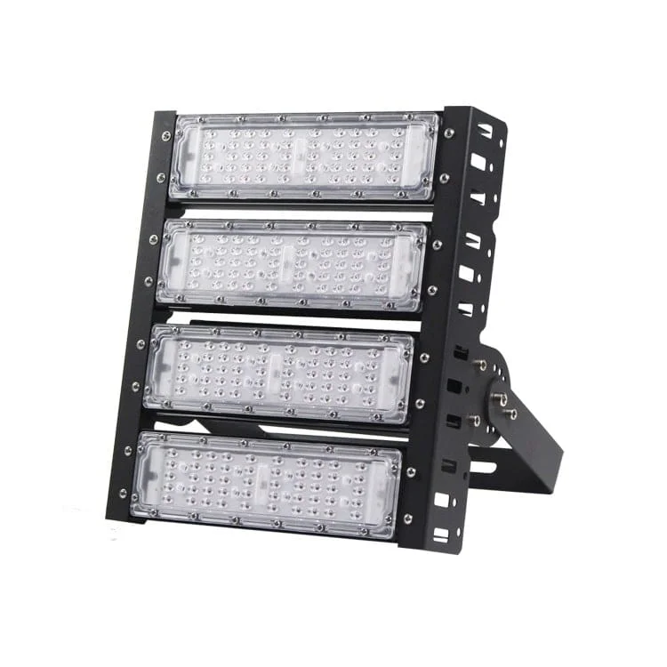 ฟลัดไลท์ LED แบบโมดูล 50–600 W สำหรับอุโมงค์และเสาสูง