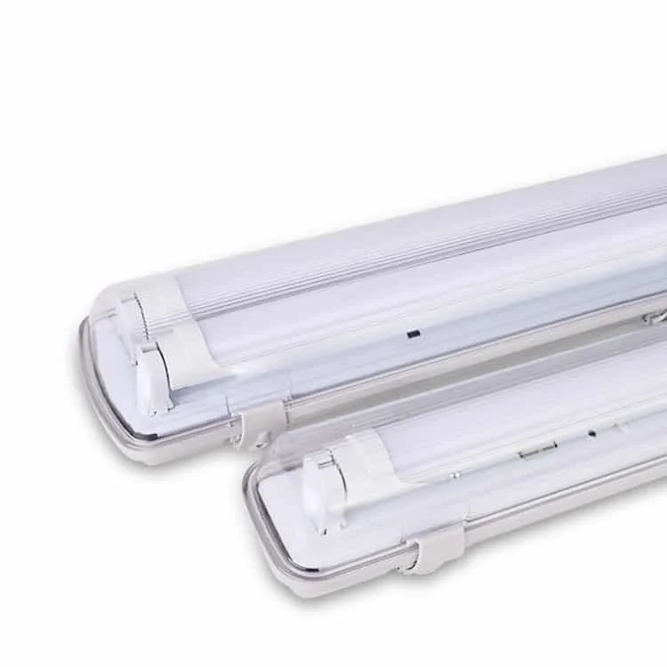โคม IP65 สำหรับหลอด T8 หนึ่งหรือสองหลอด