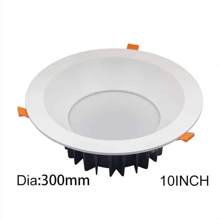 ดาวน์ไลท์ LED แบบฝัง 9 และ 10 นิ้ว — ช่องเจาะ 240–280 mm