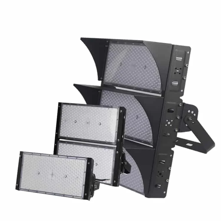 ตัวอย่างฟลัดไลท์ LED ออปติกควบคุมแสงแยงตา