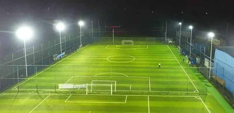 ตัวอย่างฟลัดไลท์ LED สนามฟุตบอล