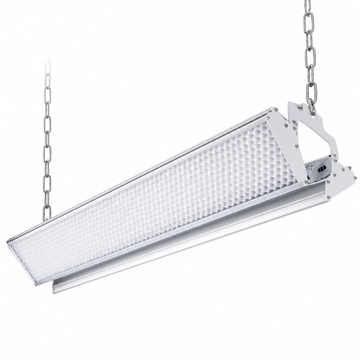 long suspended honeycomb luminaire two chains
