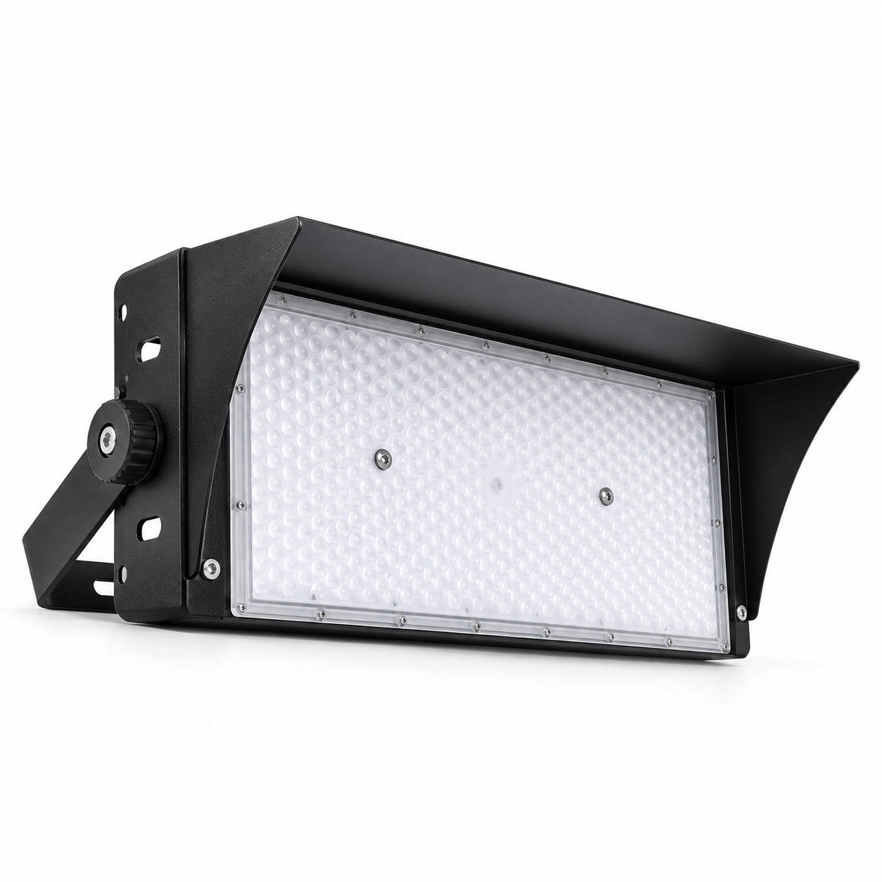 single module floodlight top visor white studio