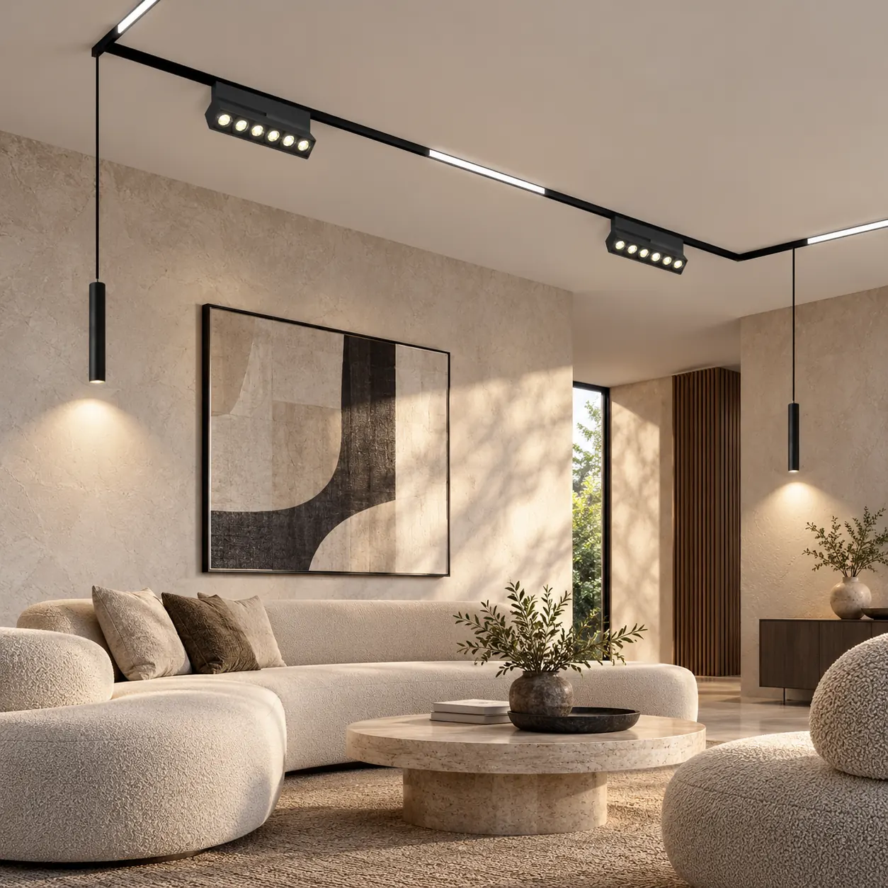 six cell magnetic track modules new lounge