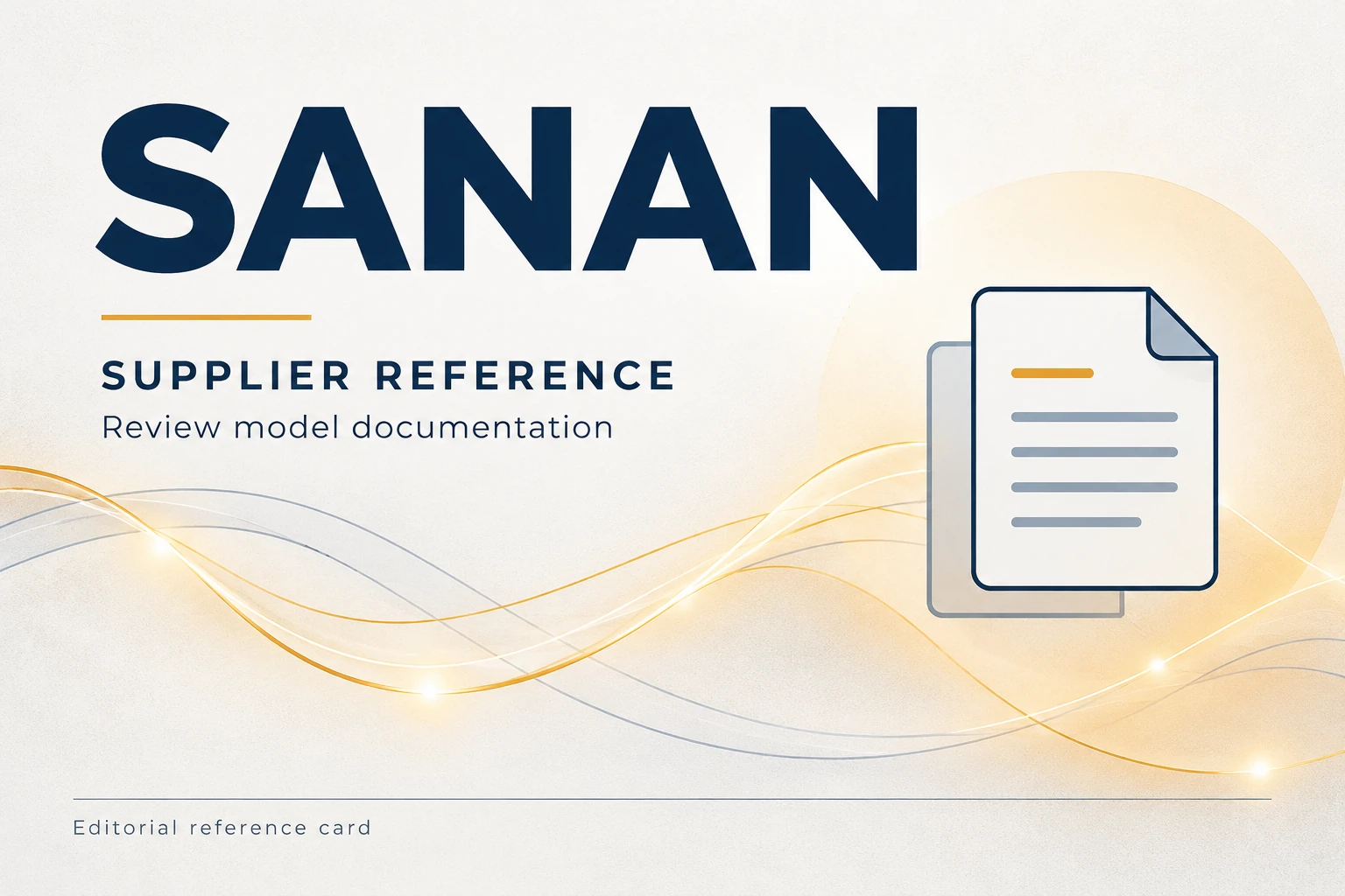 visual identification of sanan in a supplier directory